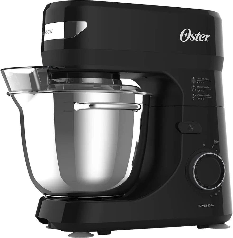 Batedeira Planetária Oster Bowl Inox