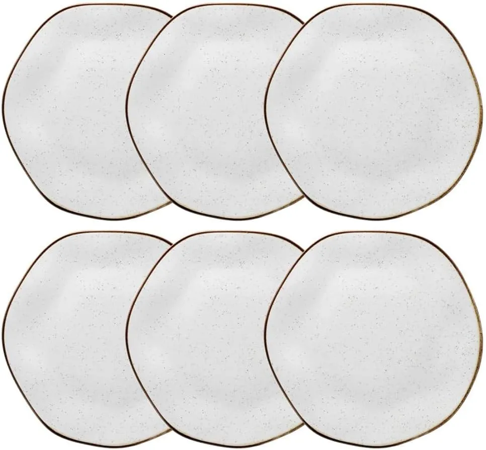 Oxford Conjunto de 6 Pratos Rasos 27,5cm
